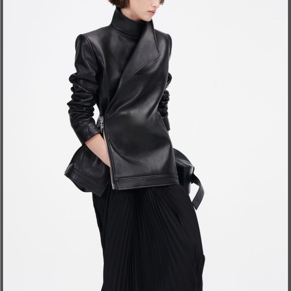 Brandon Maxwell Jackets & Blazers - The Lottie double breasted leather jacket